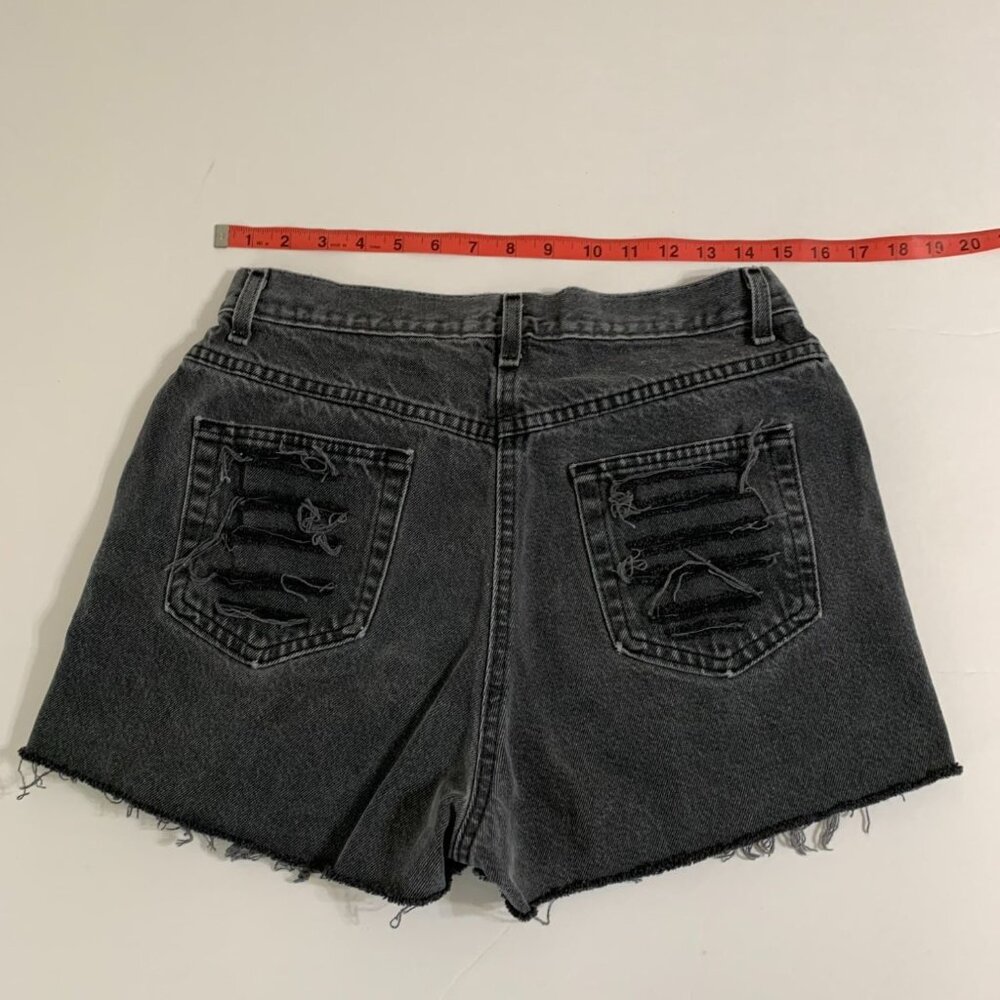 Faded Glory Shorts Gray Grunge, Goth, Punk - Picture 7 of 8